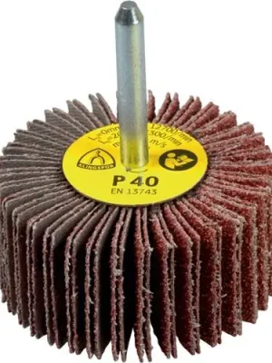 Fächerschleifer KM 613 Ø40xH20mm K.40 Korund Schaft-D.6mm KLINGSPOR Meistverkauft