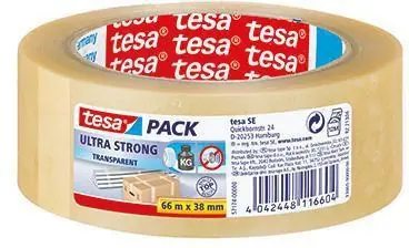 tesa Packband tesapack Ultra Strong 57174-00000 38mmx66m transparent Jetzt Bestellen