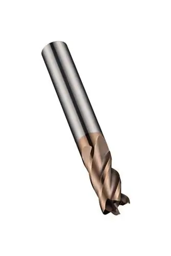 Abverkauf Schaftfräser S767 D.20mm R.2mm Gesamt-L.104mm Schneiden-L.38mm HM TiSiN Z.4