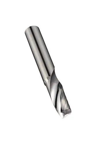 Schaftfräser S637 D.2mm Gesamt-L.40mm Schneiden-L.10mm HM Polished 25Grad Z.1 Aktuell