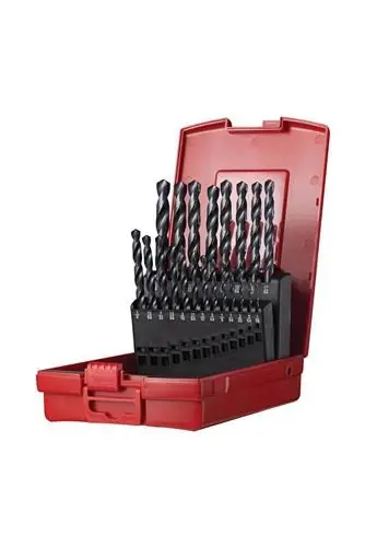 Schneller Versand Spiralbohrersatz A190 DIN 338 TypN D.1/16-3/8 "x1/64 " HSS 21tlg.Ku.-Kass.DORMER
