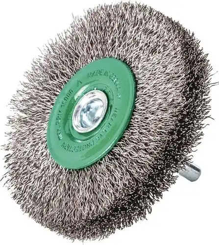 Rundbürste D.60mm Drahtstärke 0,2mm VA 18mm 15000min-¹ 10 Preisreduziert