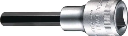 Steckschlüsseleinsatz 2054 6 1/2 Zoll 6 kant SW 6mm L.120mm STAHLWILLE Expressversand