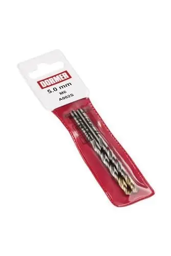 Markenware Spiralbohrer DIN 338 TypN A002S D.4mm HSS profilgeschl.Blank/TiN Zyl.schaft 4xD