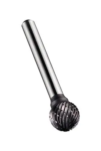 Zertifiziert Frässtift D.12,7mm KUD Kopf-L. 11mm HM TiAlN DORMER
