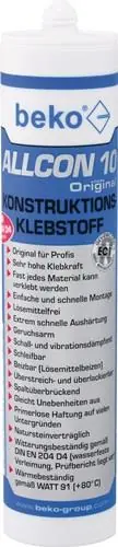 Konstruktionskleber Allcon 10 ® beige EN 204:D4 310 ml BEKO Kostenloser Rückversand