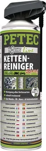 Kostenfreie Lieferung Kettenreiniger 500ml Spraydose PETEC