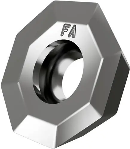 Angebot Fräswendeschneidplatte ISO OEHT 0604AEFR-FA:HF7 Bohrungs-D. 5,5mm Farbe Silber