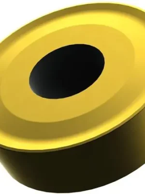 Kostenloser Rückversand Drehwendeschneidplatte ISO RCMX 3209MOS-361:6640 D.9,5mm MT-CVD beschichtet Gold