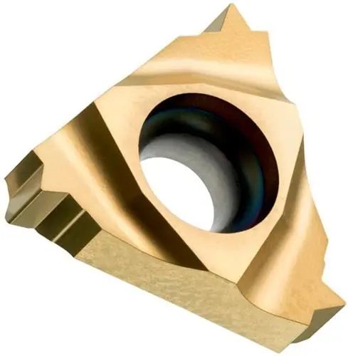 Top-Seller Gewindedreh-Wendeschneidplatte ISO TN 16NL250M:T8030 Innenkreis-D. 9,525mm PVD