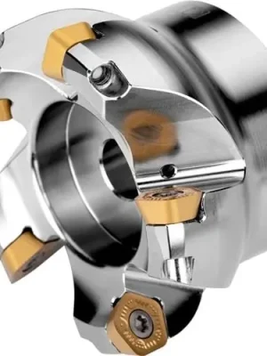 Zertifiziert Hochvorschubfräser ISO 66A06R-S19PD09-C D.22mm Rechtslauf Schneid-D.66mm