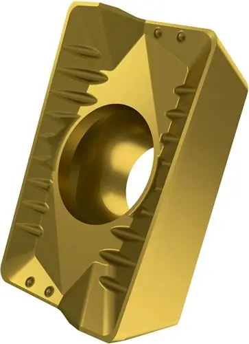 Kracherpreis Fräswendeschneidplatte ISO APKX 1505PDSR-R:M8340 D.4,4mm PVD beschichtet Gold
