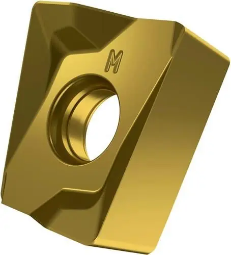 Fräswendeschneidplatte ISO LNMU 160720SR-M:M8330 D.5,7mm PVD beschichtet Gold Gratis Versand
