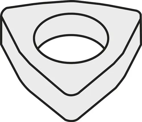 Wendeplatten-Unterlegscheibe ISO WNU 080312:GJ11 Bruttogewicht 5,62g PRAMET Bestpreis
