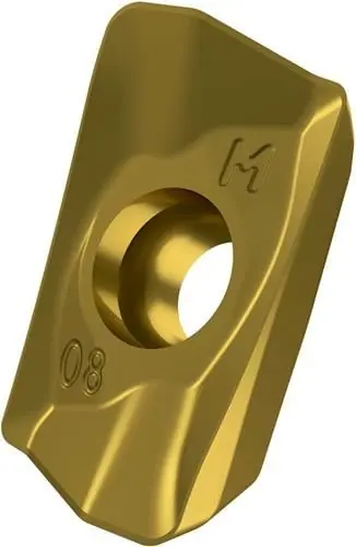 Fräswendeschneidplatte ISO ADMX 11T308SR-F:M8340 D.2,9mm PVD beschichtet Gold Ausverkauf