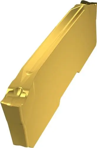Wendeschneidplatte ISO GL1-D150G015L12-PM:G8330 Breite 1,5mm PVD beschicht. Gold Markenprodukt