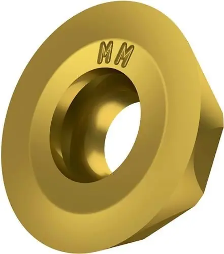 Fräswendeschneidplatte ISO REHT 1604M0SN-M:M8340 D.5,5mm PVD beschichtet Gold Sale