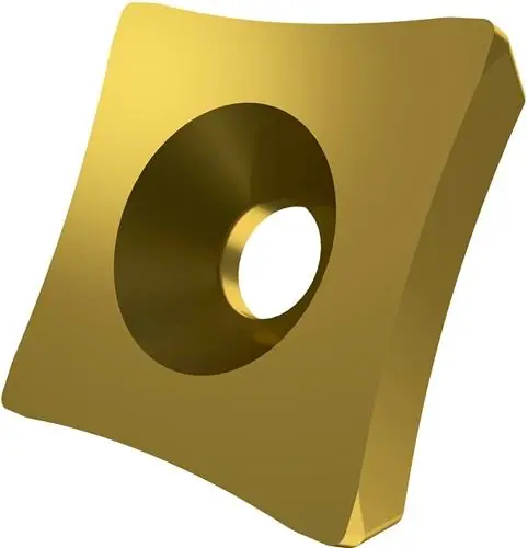 Sale Scarfing-Schneideinsatz ISO SPUB 19-R50:6640 Radius 50mm MT-CVD beschicht. Gold