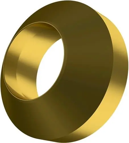 Finale Aktion Scarfing-Schneidring ISO PSR2-R11:5040 Rohrinnen-D. 30mm MT-CVD beschichtet Gold