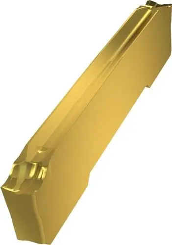 Wendeschneidplatte ISO GL2-D200G02L12-PM:G8330 Breite 2mm PVD beschichtet Gold Sichere Zahlung