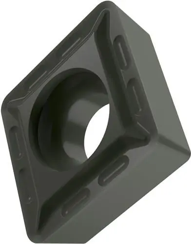 Kostenloser Rückversand Drehwendeschneidplatte ISO CCMT 060204E-FF2:TT010 Bohrungs-D. 2,8mm Farbe Grau