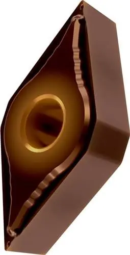 Drehwendeschneidplatte ISO DNMG 110404E-FF:T8415 D.3,81mm PVD beschichtet Knallerangebot