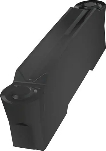 Schneller Versand Wendeschneidplatte ISO GL4-D400MMO-MM:T7325 Breite 4mm MT-CVD beschicht. Schwarz