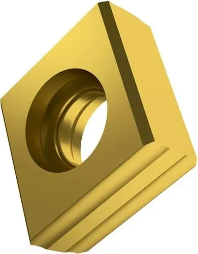 Wendeschneidplatte ISO CNHQ 1005AZTN:M8330 D.4,7mm PVD beschichtet Farbe Gold Sonderangebot