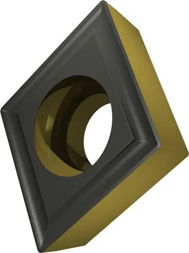Drehwendeschneidplatte ISO CCMT 120404E-RM3:T9415 D. 5,5mm MT-CVD beschichtet Zertifiziert