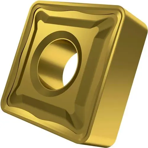 Knallerangebot Drehwendeschneidplatte ISO SNMG 190612E-R:6640 D.7,94mm MT-CVD beschichtet Gold