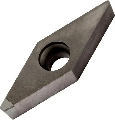 Top-Seller Drehwendeschneidplatte ISO VCMW 160404FN:PD1 Bohrungs-D. 4,4mm Farbe Dunkelgrau