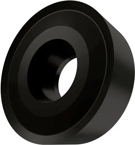 Aktuell Drehwendeschneidplatte ISO RCMX 1606MOS-331:6630 D.5,2mm MT-CVD beschichtet Gold