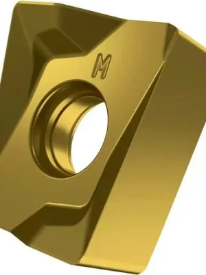 Wochenendangebot Fräswendeschneidplatte ISO LNMU 160720SR-M:M8340 D.5,7mm PVD beschichtet Gold