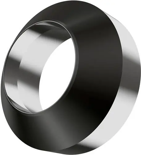 Neue Ware Scarfing-Schneidring ISO PSR2-R12:S45 Rohrinnen-D. 34mm Farbe Silber PRAMET