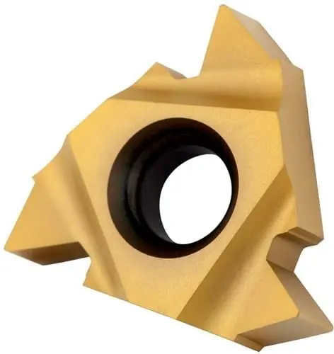 Gewindedreh-Wendeschneidplatte ISO TN 22NRN60:T8030 Innenkreis-D. 12,7mm PVD Geprüft