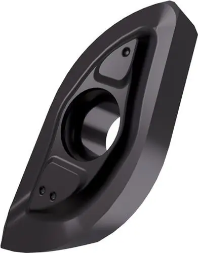 Fräswendeschneidplatte ISO ZP 50ER-R:M8345 Bohrungs-D. 9,6mm PVD beschichtet Beliebt
