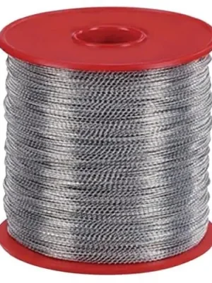 Plombendraht in.0,5/auß.0,3mm 1,1mm L.ca.400m Fe verz.1kg/Ring Top-Preis