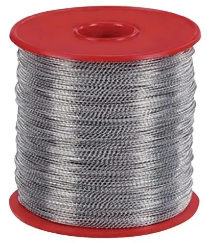 Plombendraht in.0,5/auß.0,3mm 1,1mm L.ca.400m Fe verz.1kg/Ring Top-Preis