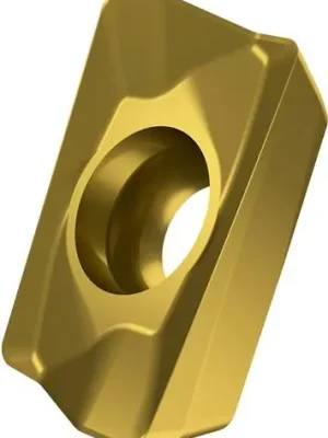 Zertifiziert Fräswendeschneidplatte ISO ADMX 070202SR-M:M8330 D.2,2mm PVD beschichtet Gold
