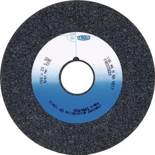 Schleifbockscheibe Ø200xB25x51mm 60 Form 1 10A 60 M5A V217 NK TYROLIT Finale Aktion