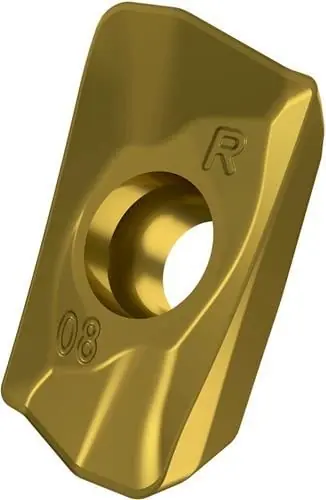 Fräswendeschneidplatte ISO ADMX 11T308PR-R:M8330 D.2,9mm PVD beschichtet Gold Ausverkauf