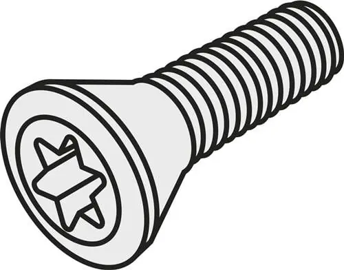 Angebot Torx-Senkkopfschraube ISO US 62505-T07P Bruttogewicht 0,2g PRAMET