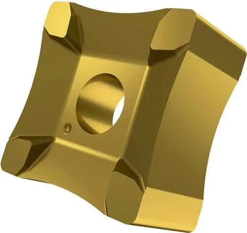 Scarfing-Schneideinsatz ISO SNMX 15-R25:6640 Radius 25mm MT-CVD beschicht. Gold Neu Im Sortiment