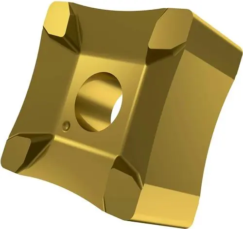 Scarfing-Schneideinsatz ISO SNMX 15-R35:6640 Radius 35mm MT-CVD beschicht. Gold Markenware