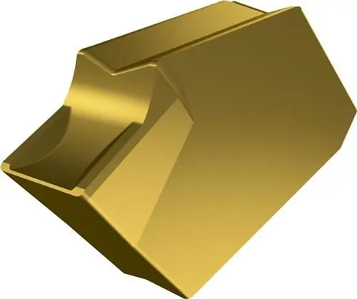 Drehwendeschneidplatte ISO LFUX 030802TN:T8330 Tiefe 4,9mm PVD beschichtet Gold Top-Seller
