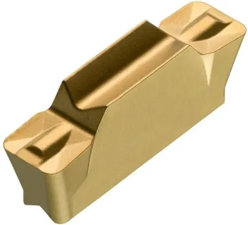 Top-Seller Drehwendeschneidplatte ISO LCMF 041604-M:T8330 Tiefe 3mm PVD beschichtet Gold