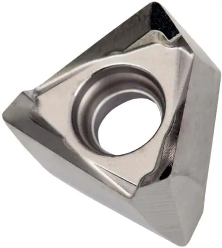 Letzte Chance Fräswendeschneidplatte ISO TNGX 100404FR-FA:HF7 Bohrungs-D. 2,8mm Farbe Silber