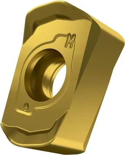 Fräswendeschneidplatte ISO BNGX 10T308SR-M:M8340 D.2,76mm PVD beschichtet Gold Gratis Versand