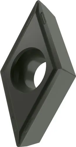 Sonderangebot Drehwendeschneidplatte ISO DCMT 11T308E-FF2:TT010 Bohrungs-D. 4,4mm Farbe Grau