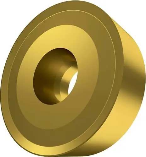 Drehwendeschneidplatte ISO RCMX 2507MOS-351:6640 D.7,2mm MT-CVD beschichtet Gold Neue Kollektion